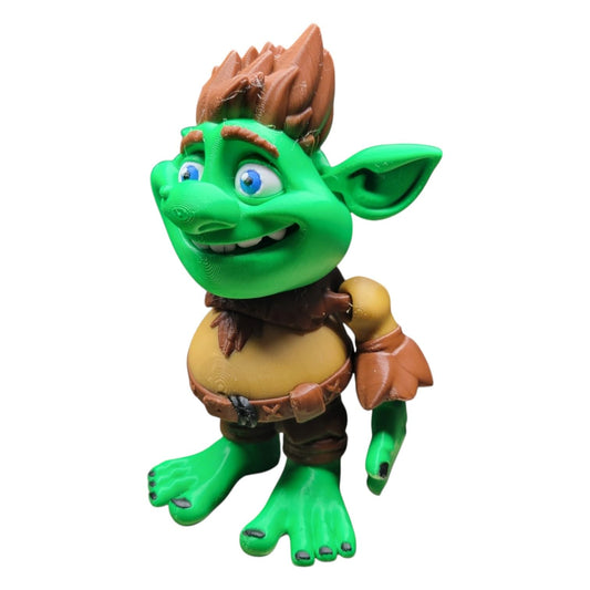 Articulated Troll Figurine – Fantasy Desk Fidget for Teens & Adults – Stress Relief & Collectible – 3D Printed in Canada