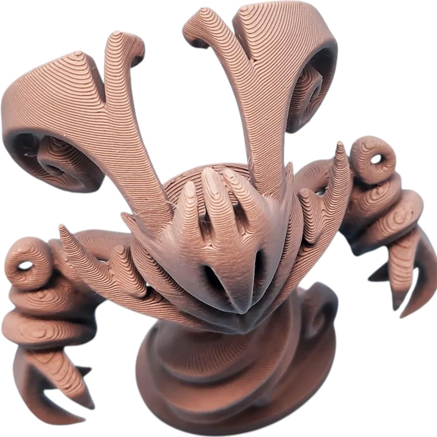 Air Elemental Miniature – Dynamic Fantasy Figure for TTRPG Campaigns – Paintable Storm Spirit Mini – 3D Printed in Canada