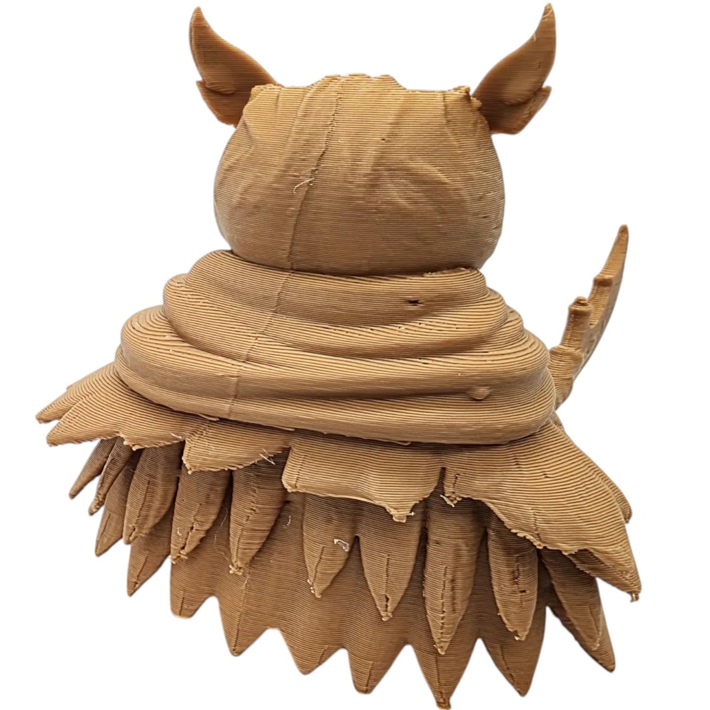 The Hunter Owl Figurine – Fantasy Owl Warrior Miniature with Hood, Blade & Cape – Perfect for Painting, RPGs, or Display – 3D Printed in Canada