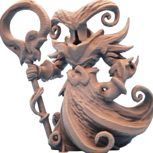 Elemental Lord Miniature – Powerful Fantasy Boss Mini for DND, Pathfinder & TTRPG Campaigns – Arcane Element Ruler – 3D Printed in Canada