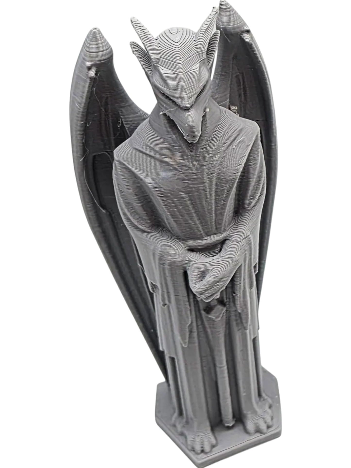 Gargoyle Guardian Statue – Gothic Medieval-Style Fantasy Figurine for Shelf, Altar, or Desk Display – 3D Printed in Canada
