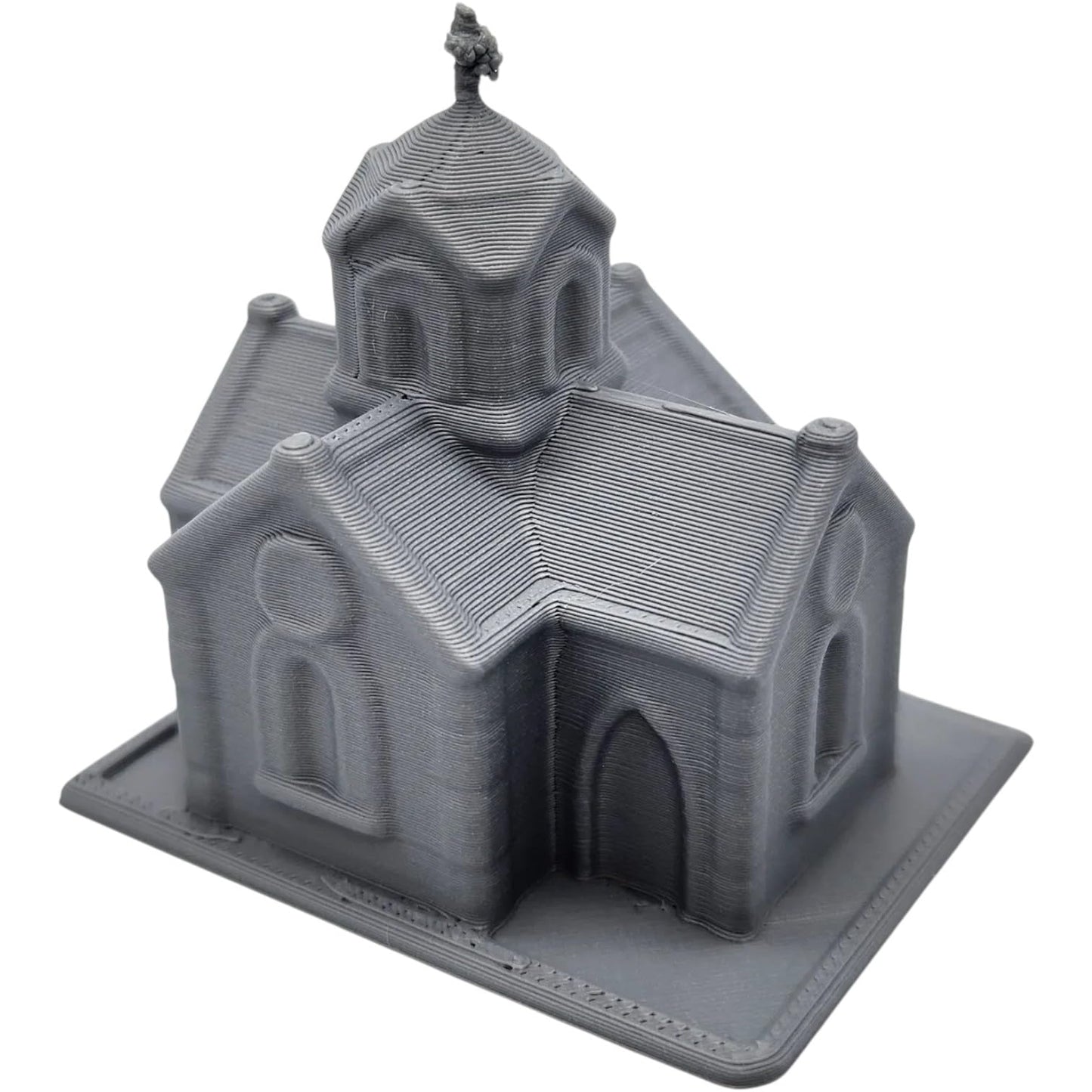 Crypt Miniature – Gothic Mausoleum Terrain for Tabletop RPGs, Graveyard Dioramas & Fantasy Encounter Maps – 3D Printed in Canada
