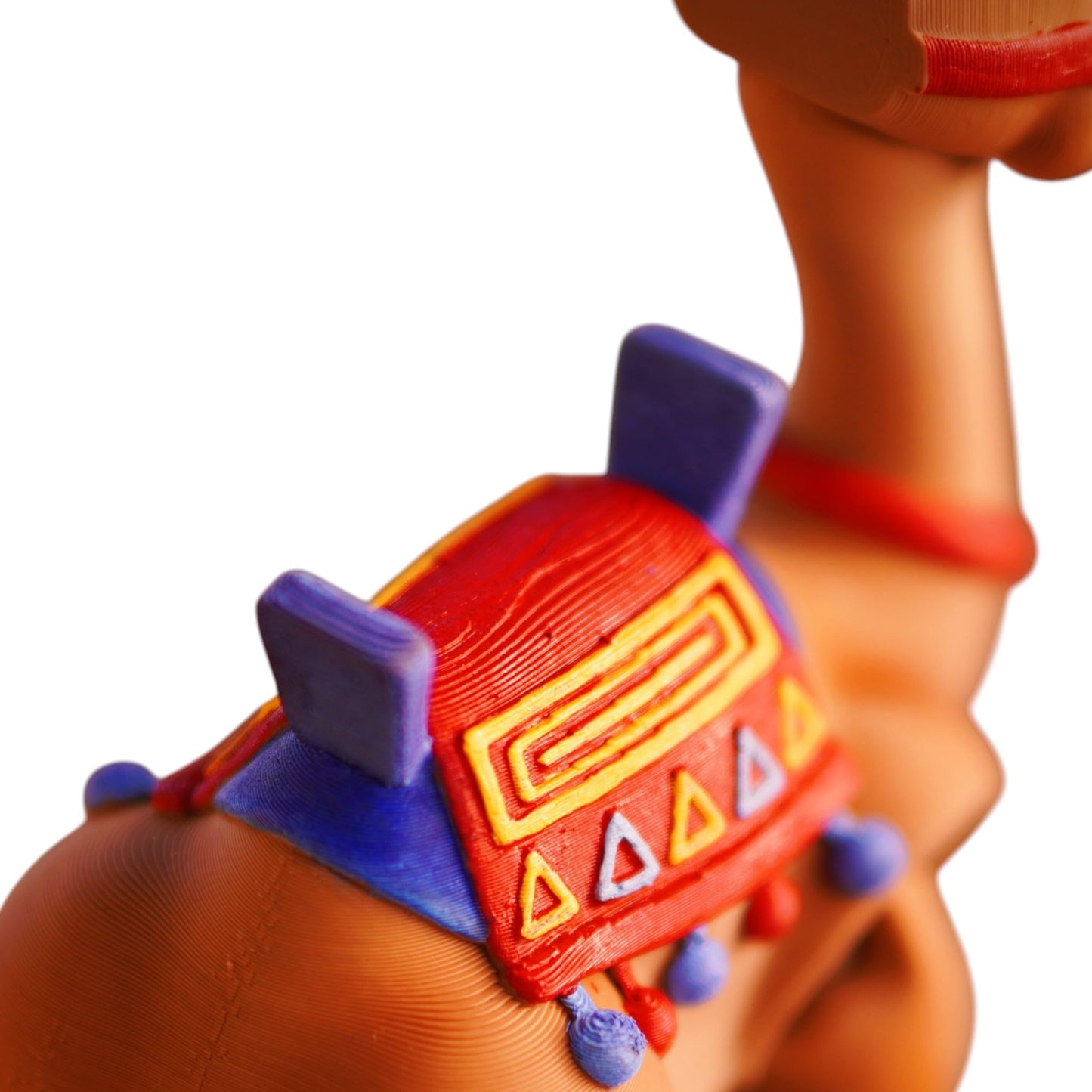 Articulated Camel Figurine – Print-in-Place Desert Animal Collectible with Movable Legs – 3D Printed in Canada