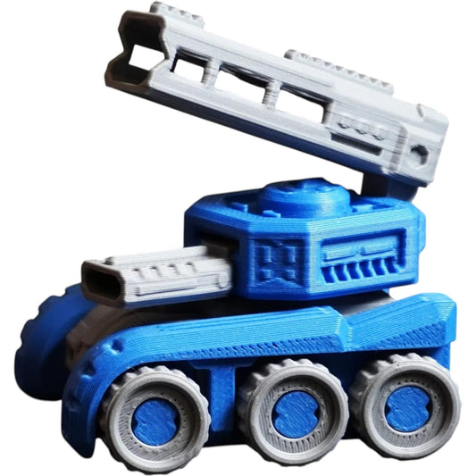 Thunder Roller – 12-Part Missile Truck Kit Licensed by KitCrafter – 3D Printed in Canada
