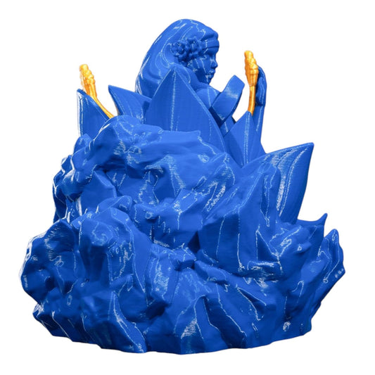 Virgo Zodiac Figurine – Astrology Star Sign Statue with Wheat Symbol – Desktop Decor for Astrology Lovers & Collectors – Virgo Birth Sign Gift Display – 3D Printed in Canada
