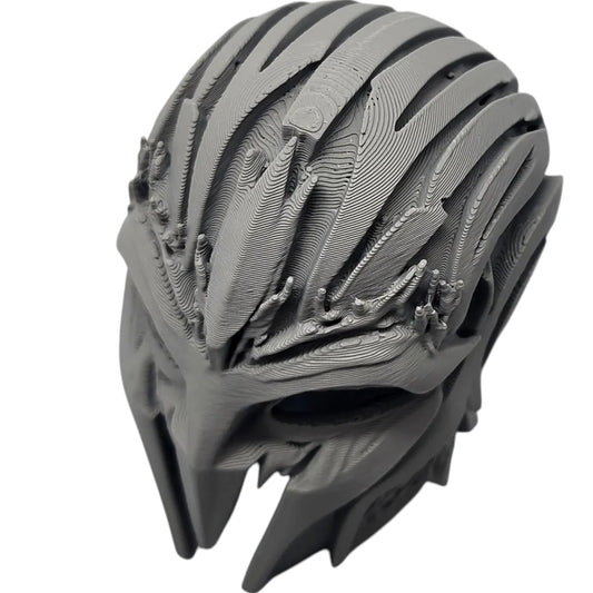Gladiator Helmet Miniature – Fantasy Battle Mask Model for Display, Dioramas, or Tabletop RPG Props – Ornate Warrior Headpiece – 3D Printed in Canada