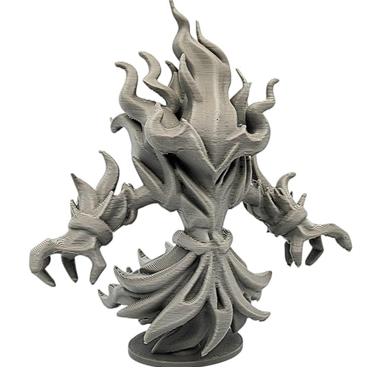 Greater Fire Elemental Miniature – Large Boss Miniature for DND & TTRPG | Inferno Creature Fantasy Figure – 3D Printed in Canada