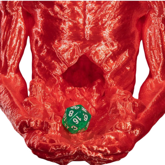 Imp’s Hunger Dice Tower for DND, Pathfinder, Tabletop RPGs – Demon Creature Sculpture Dice Roller – Fantasy Horror Gaming Accessory – 3D Printed in Canada