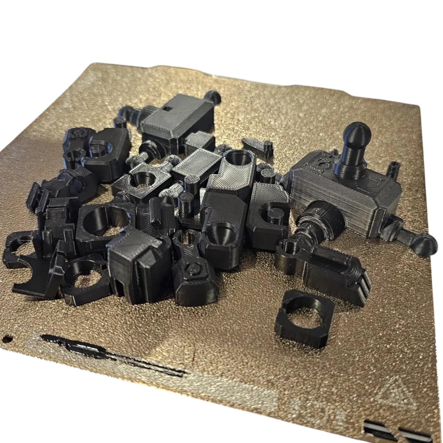 MORAX Beast Mecha Model Kit by Kitcrafters – Fierce Robotic Creature with Articulated Arms & Legs – Monochrome Combat Display Bot – 3D Printed in Canada