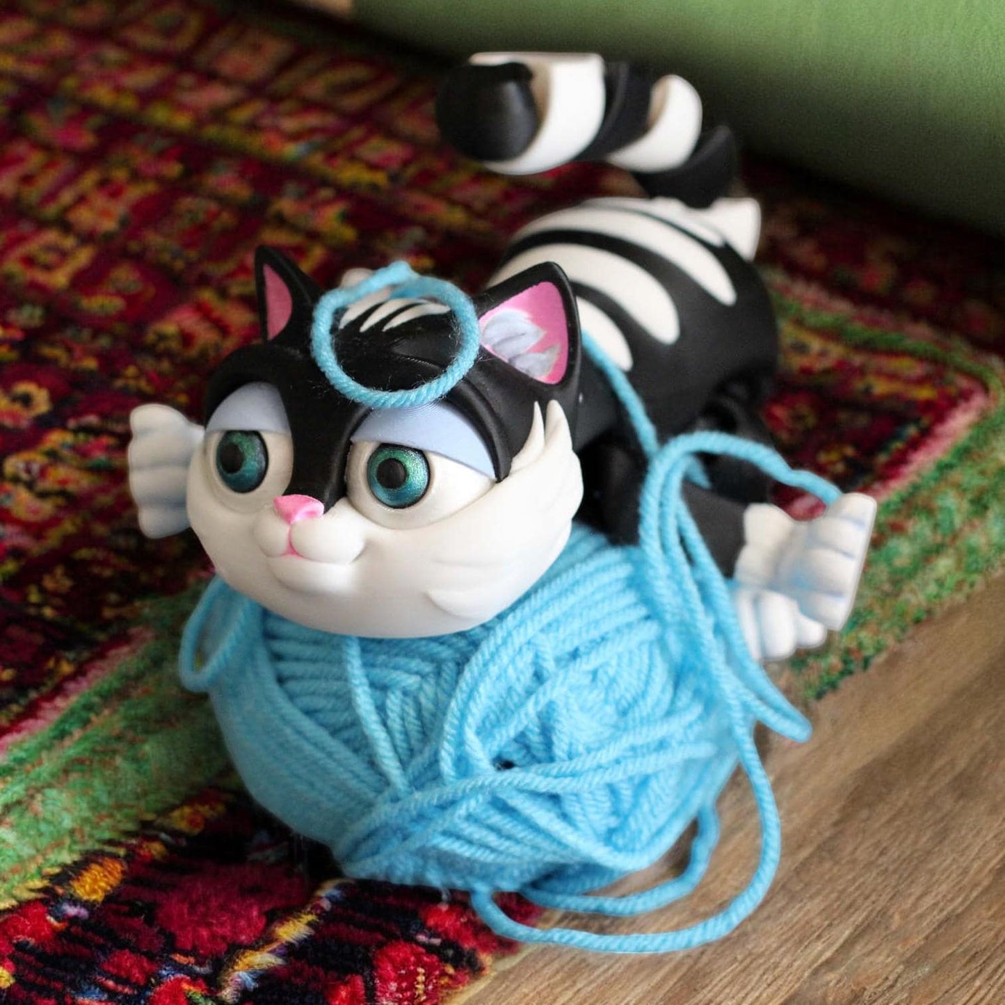 Flexi Factory Kitten – 3D Printed Articulated Kitten | Poseable & Adorable Collectible