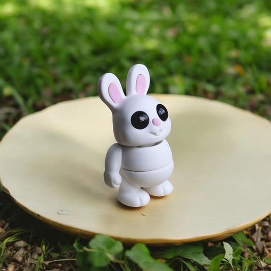Tiny Bunny – 3D Printed Cute Mini | Adorable Collectible | Made in Canada | Available in Packs of 5, 10, 50, or 100
