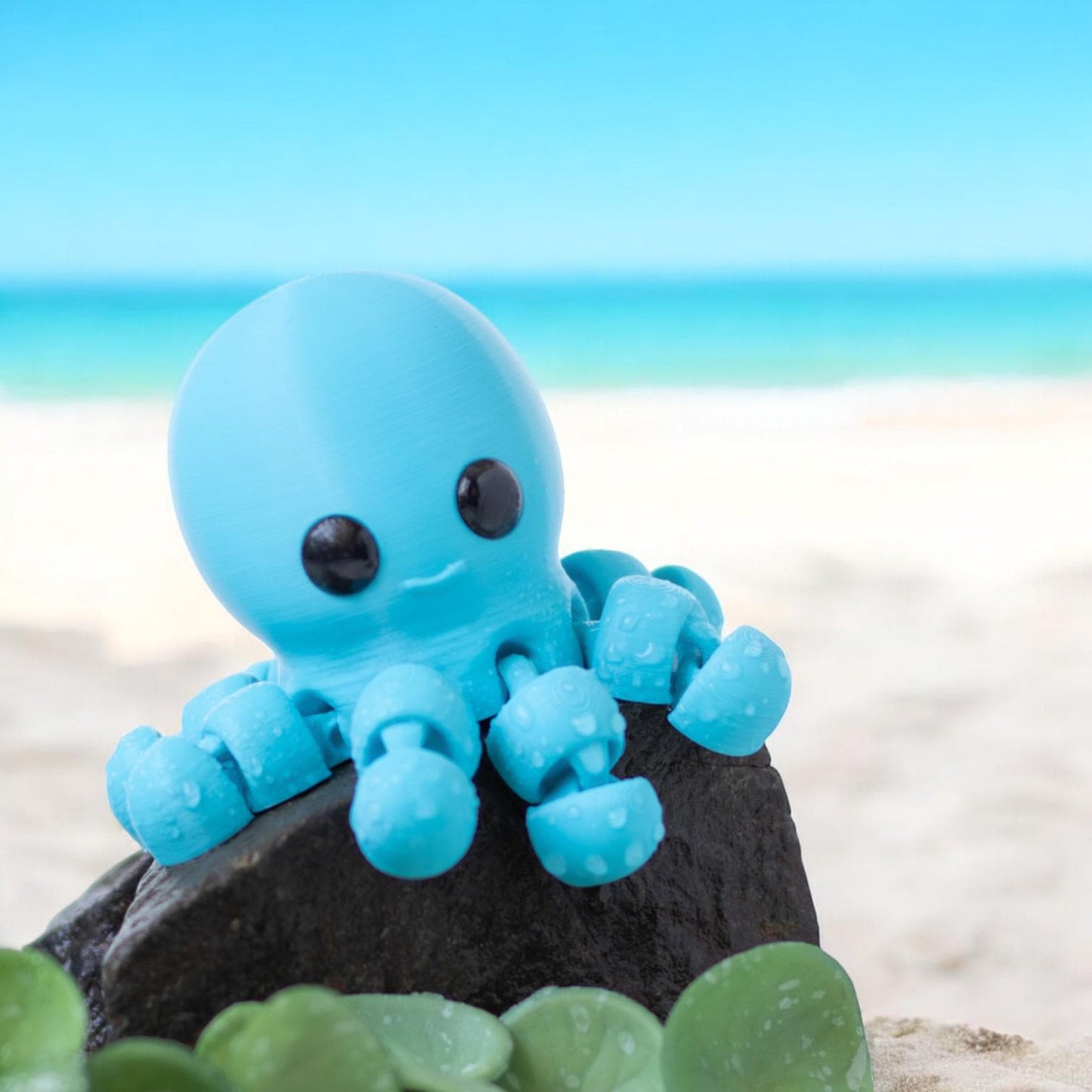 Baby Octopus – 3D Printed Cute Mini | Adorable Collectible | Made in Canada | Available in Packs of 5, 10, 50, or 100