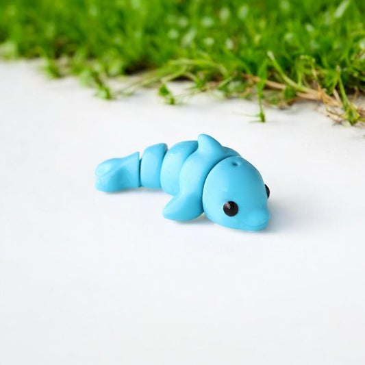 Baby Dolphin – 3D Printed Cute Mini | Adorable Collectible | Made in Canada | Available in Packs of 5, 10, 50, or 100