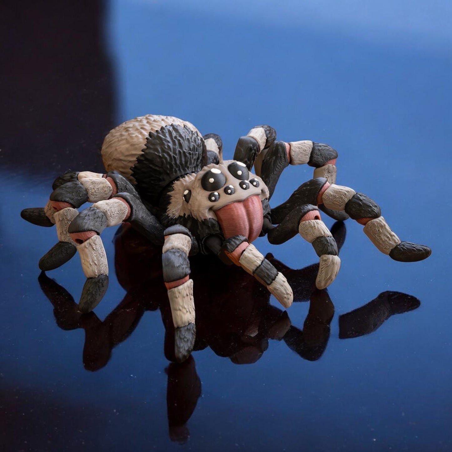 Articulated Tarantula – 3D Printed Articulated Figure | Poseable & Fun Collectible