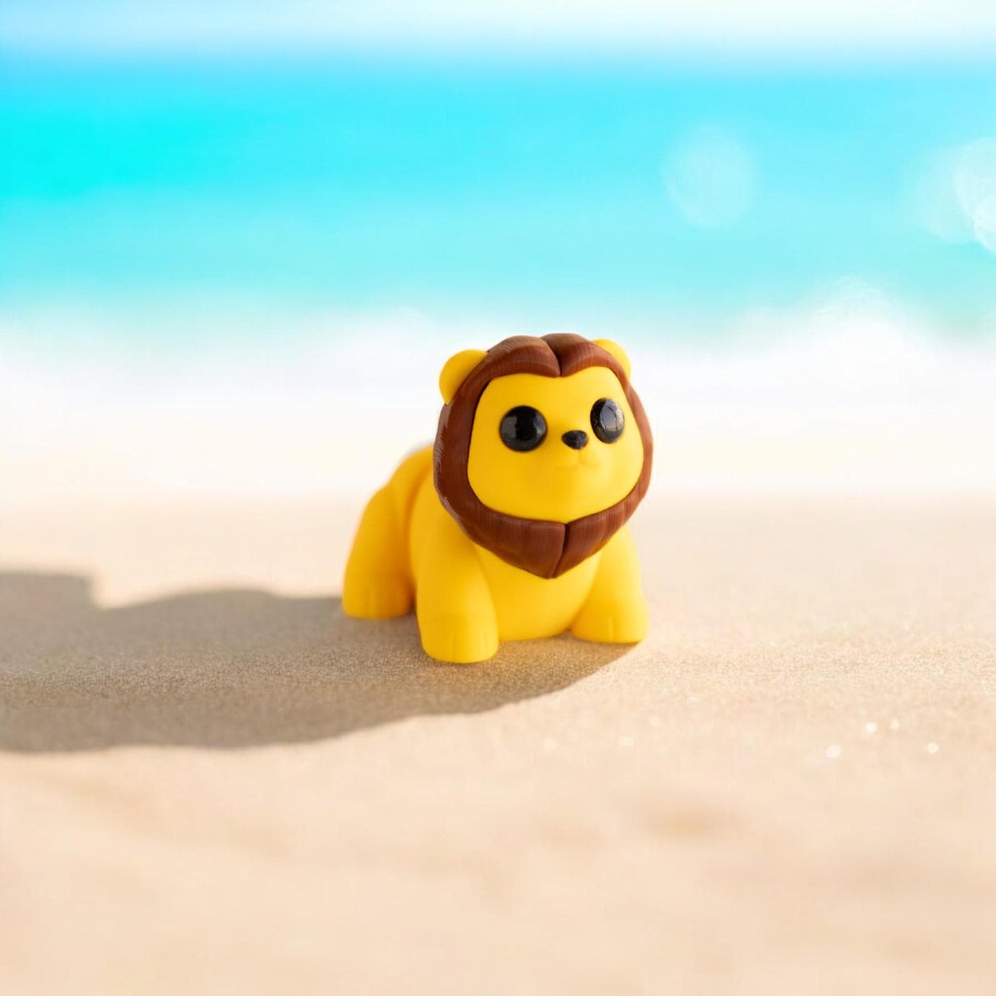 Baby Lion – 3D Printed Cute Mini | Adorable Collectible | Made in Canada | Available in Packs of 5, 10, 50, or 100