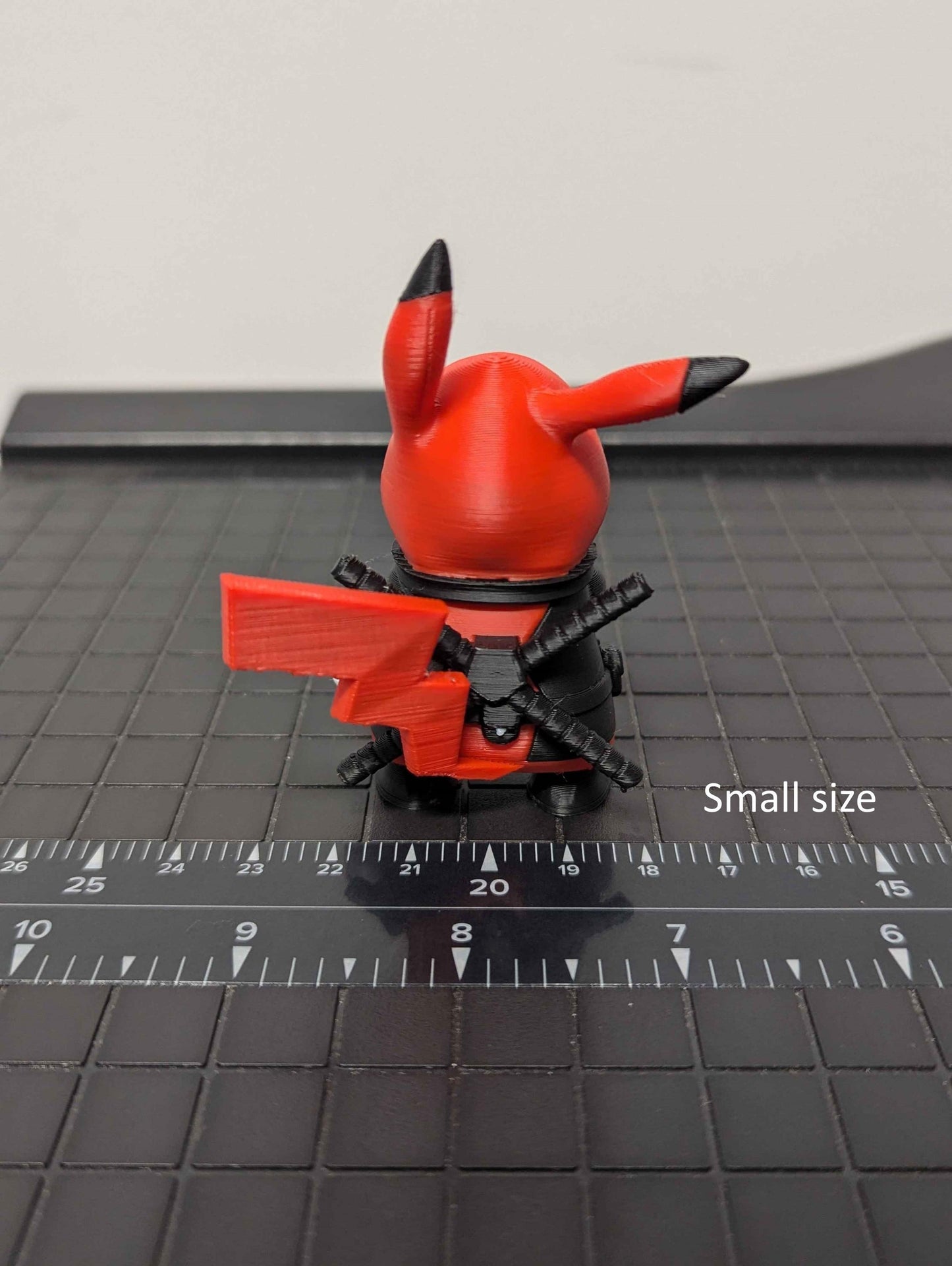 PikaPool – 3D Printed Pikachu x Deadpool Mashup Figurine | Fun Collectible for Pokémon and Marvel Fans