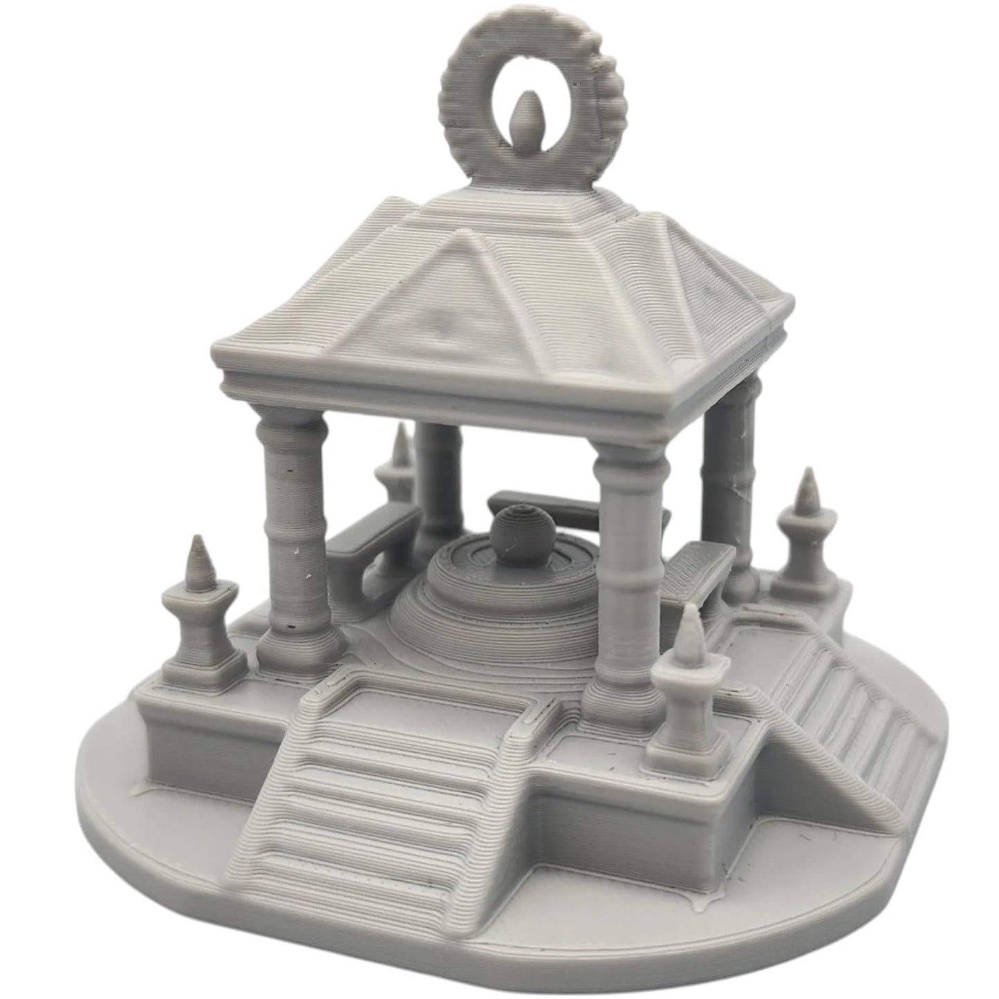 Ancient Altar Miniature – Fantasy Temple Terrain for Tabletop RPGs, Dioramas & Sacred Encounter Maps – 3D Printed in Canada