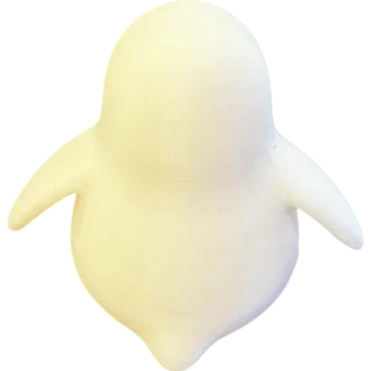 Penguin Figurine – Cute and Minimalist 3D Printed Arctic Bird Sculpture for Shelf or Desk Display – 3D Printed in Canada