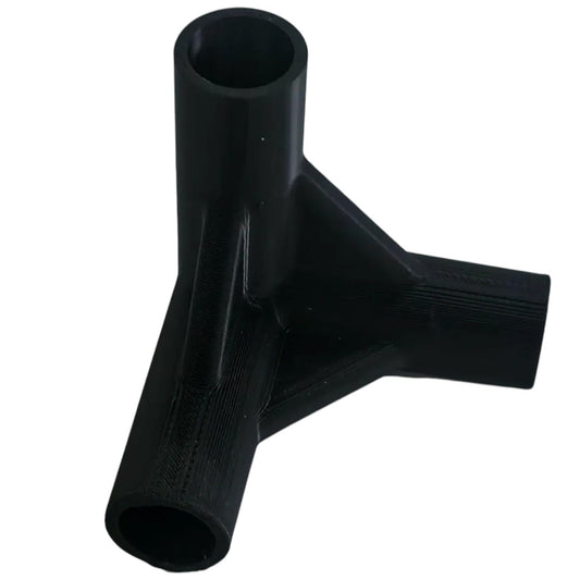 Right Angle 3-Way Tube Connector for 12mm Poles – Strong Corner Joint for Frames, Photo Booths, DIY Structures – 3D Printed in Canada