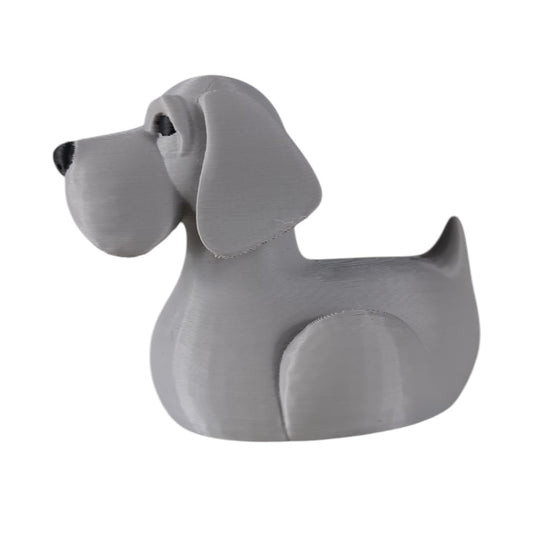 Great Dane Duck Figurine - Car Dashboard Duck Ornament - Ducks for 4x4 - Unique Rubber Duck Collectible - Cruise Ship Hiding Ducks - Dog Duck Hybrid - 3D Printed in Canada