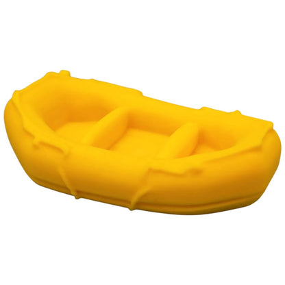 Life Raft Miniature – Inflatable Boat Terrain Piece for Modern Tabletop RPGs, Dioramas & Survival Display Scenes – 3D Printed in Canada
