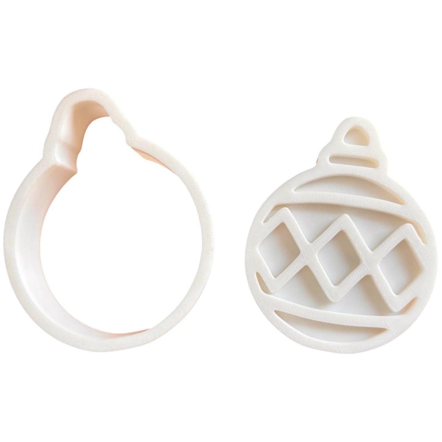 Christmas Ornament Diamond Cookie Cutter Set (3" 4" 5") – Vol.1 – 3D Printed in Canada