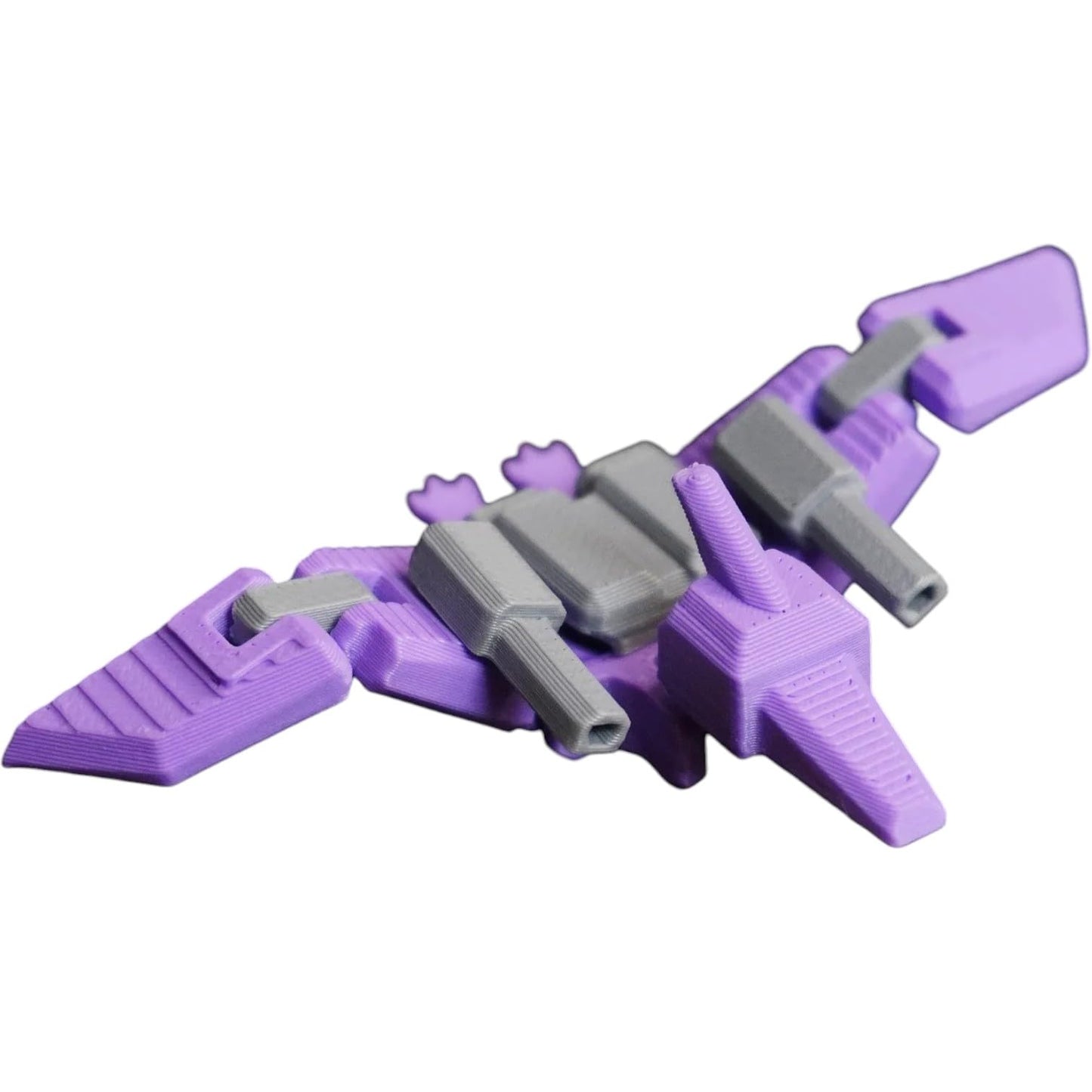 Mecha Pterodactyl – DIY Transforming Model Kit with Articulated Wings, Snap-Fit Assembly for Display & Collectors – 3D Printed in Canada