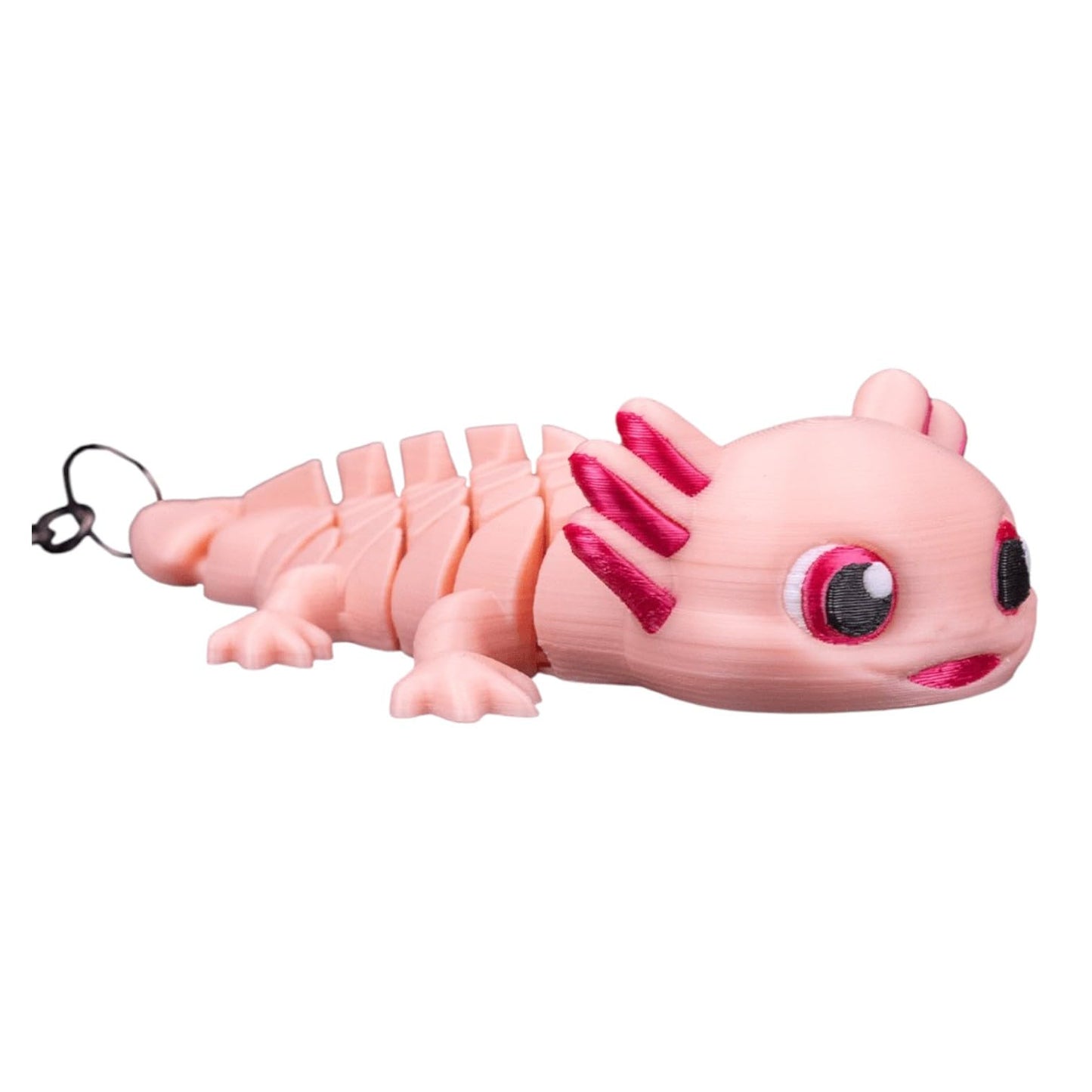Ashley The Axolotl – Articulated Axolotl Fidget Toy for Teens & Adults, Cute Desk Companion, Flexi Sensory Stress Relief Gift – 3D Printed in Canada