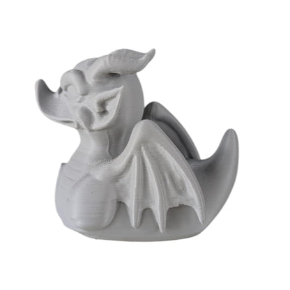 Gargoyle Duck Figurine – Gothic, Fantasy Dashboard Ornament, Medieval Desk Decor, Dark Mythical Collectible – 3D Printed in Canada