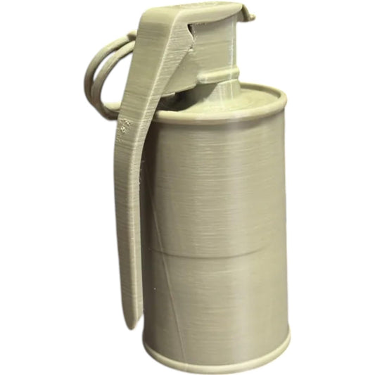 Prop M18 Smoke Grenade Replica – Realistic Military-Style Display Model for Cosplay, Film, and Airsoft Gear – 3D Printed in Canada