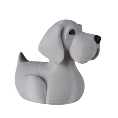 Great Dane Duck Figurine - Car Dashboard Duck Ornament - Ducks for 4x4 - Unique Rubber Duck Collectible - Cruise Ship Hiding Ducks - Dog Duck Hybrid - 3D Printed in Canada