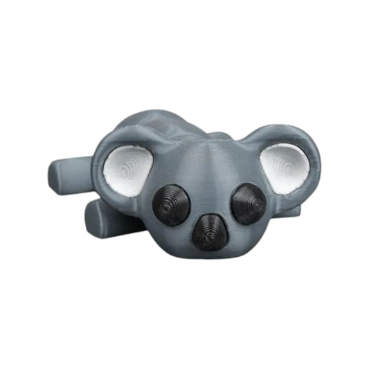 5-Pack Koala Calm Rest & Nest Figurines – Cute 2" Collectible Desk Décor & Fidget Companions for Stress Relief – 3D Printed in Canada