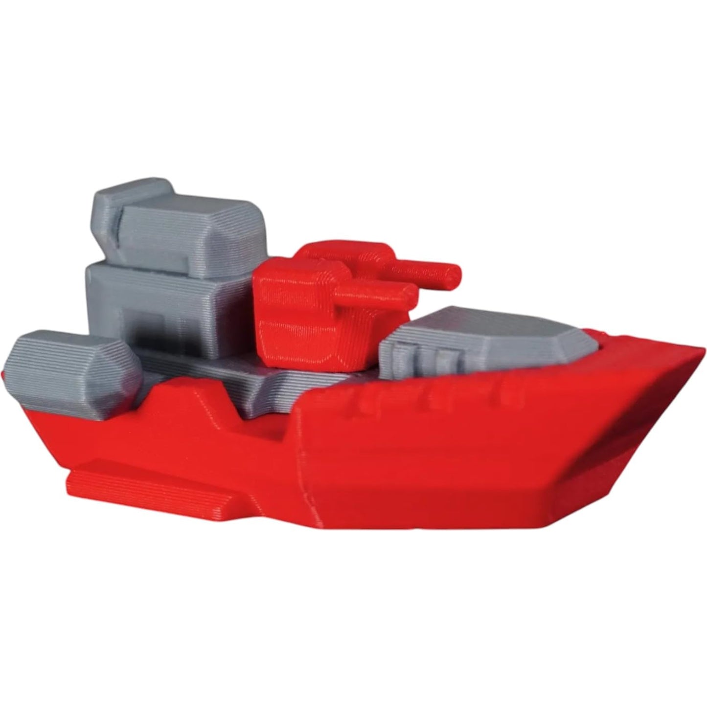 Iron Maelstrom – 3-Part DIY Battleship Model Kit for Display & Dioramas, Snap-Fit Assembly, No Glue Needed – 3D Printed in Canada