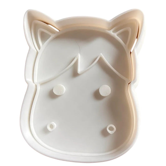 Horse Cookie Cutter Set of 3 Sizes (3" 4" 5") – Farm & Western Baking Fondant Mold – 3D Printed in Canada