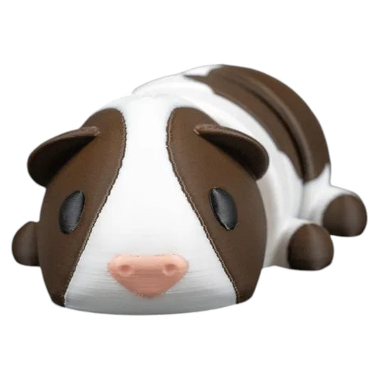 5-Pack Guinea Pig in Field Nest – Articulated Fidget Guinea Pig Toy for Stress Relief & Desk Play, Adorable Small Pet Sensory Gift for Teens & Adults – 3D Printed in Canada