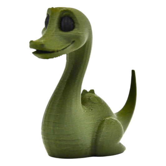 Brachio Duck Figurine – Cute Long-Neck Dinosaur Rubber Duck Hybrid for Shelf or Desk Display – Fun Gift for Dino & Duck Lovers – 3D Printed in Canada