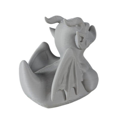 Gargoyle Duck Figurine – Gothic, Fantasy Dashboard Ornament, Medieval Desk Decor, Dark Mythical Collectible – 3D Printed in Canada