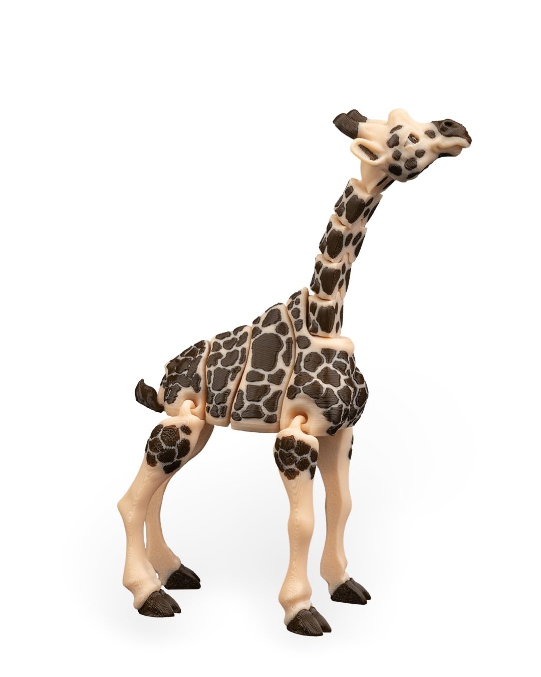Articulated Giraffe Figurine – Safari Desk Fidget for Teens & Adults – Stress Relief & Collectible – 3D Printed in Canada