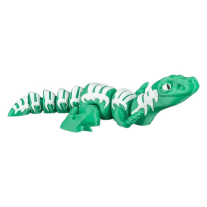 Velociraptor Dinosaur Figurine – Articulated Desk Fidget & Prehistoric Raptor Decor – Jurassic Joy Collection – 3D Printed in Canada