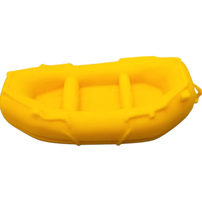 Life Raft Miniature – Inflatable Boat Terrain Piece for Modern Tabletop RPGs, Dioramas & Survival Display Scenes – 3D Printed in Canada