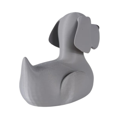Great Dane Duck Figurine - Car Dashboard Duck Ornament - Ducks for 4x4 - Unique Rubber Duck Collectible - Cruise Ship Hiding Ducks - Dog Duck Hybrid - 3D Printed in Canada