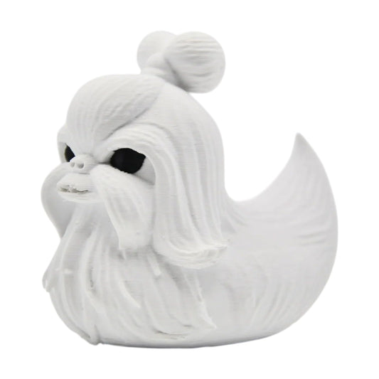 Shih Tzu Duck Figurine – Funny Dog Duck for Dashboard, Ducks for Jeeps, Cute Car Duck Collectible, Rubber Duck Alternative, PLA Eco-Friendly Gift – 3D Printed in Canada