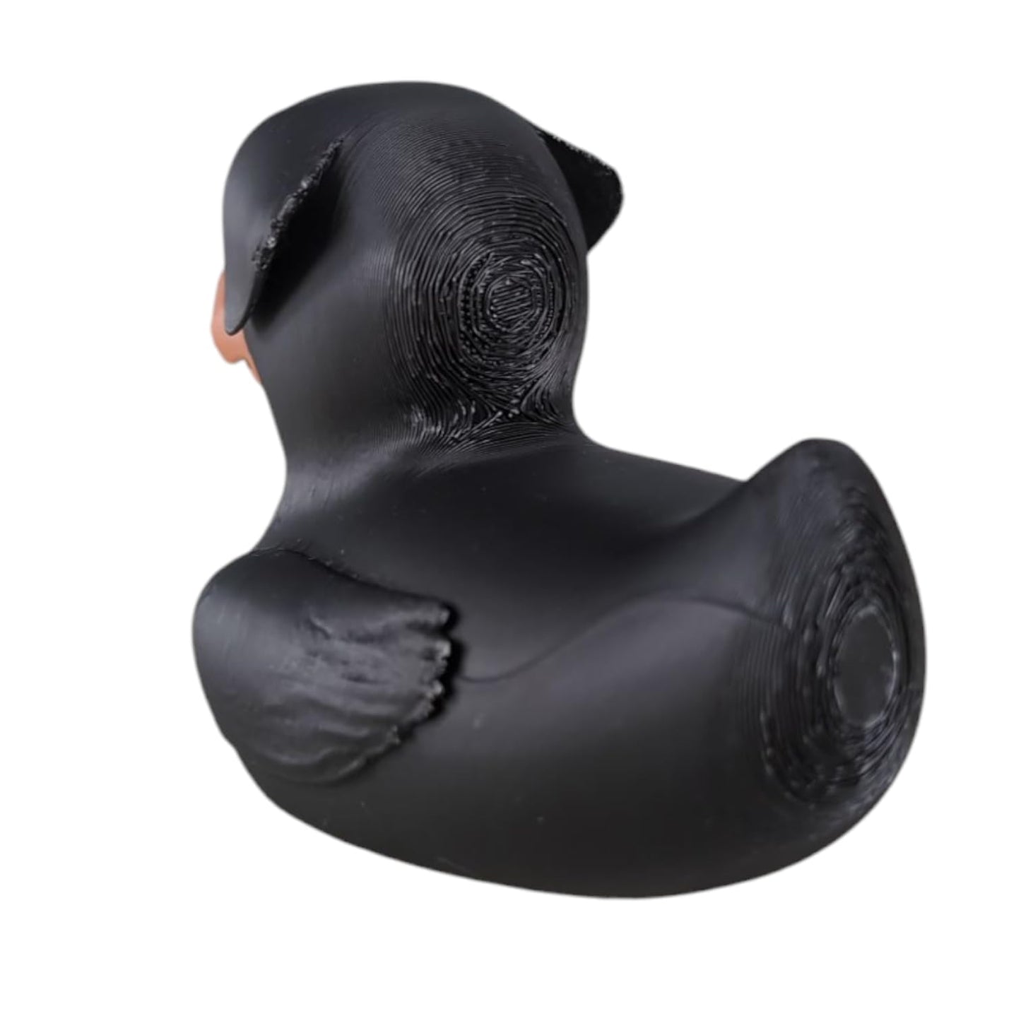 Rottweiler Duck Figurine - Dog Collectible for Jeep Ducking, Cruise Ship Hiding - Funny Rubber Duck Gift for Dog Lovers - Novelty Desk Decor - 3D Printed in Canada