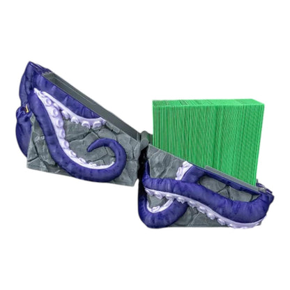Box of Influence Deck Box – Oceanic Tentacle Monster Trading Card Storage Case – Fits 100+ Cards – Durable & Decorative Card Holder for Fantasy & Battle Decks – 3D Printed in Canada