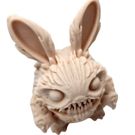 The Feaster Bunny – Horror Rabbit Figurine for DIY Painting, Creepy Decor & Collector Displays – 3D Printed in Canada