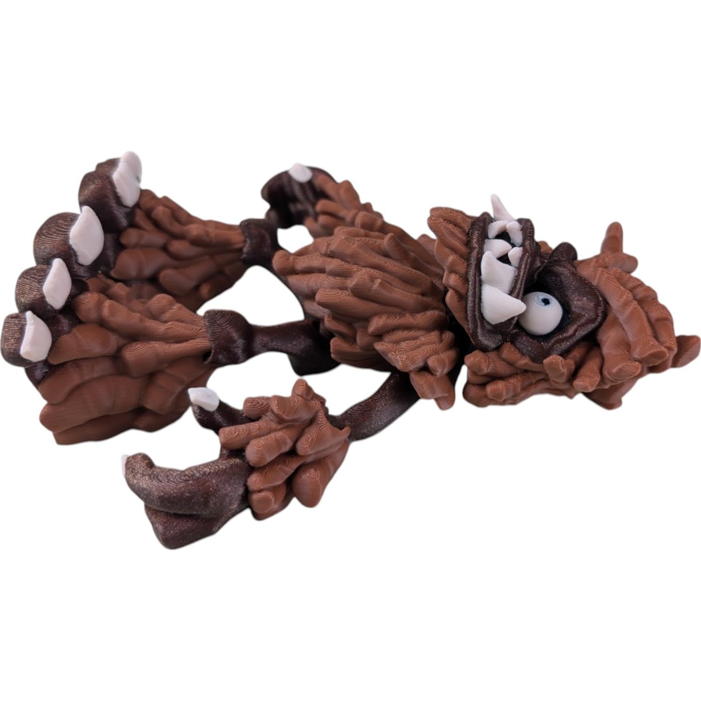 Articulated Bigfoot Figurine – Poseable Stress Relief Toy & Cryptid Collectible for Teens & Adults | Sasquatch Decor for Folklore & Urban Legend Lovers | Eco-Friendly Gift – 3D Printed in Canada