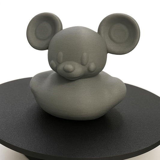 Mouse Duck Hybrid Figurine – 4x4 Adventure Duck Collectible for Cruise Hiding Games, Desk Decor Display – Unique Animal Mashup – 3D Printed in Canada