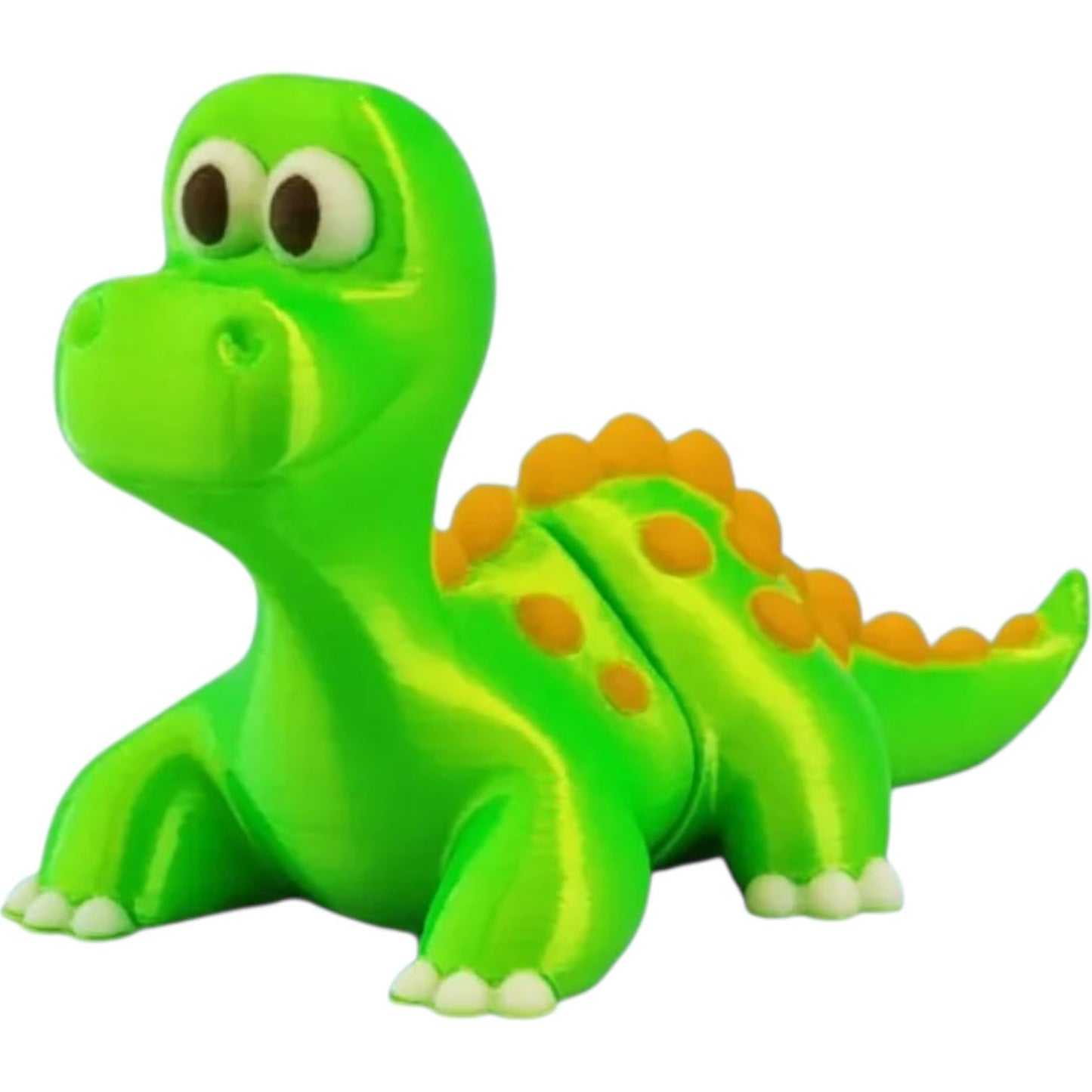 Articulated Sauropoda Dinosaur Figurine – Adorable Desk Buddy Collectible for Teens & Adults – 3D Printed in Canada