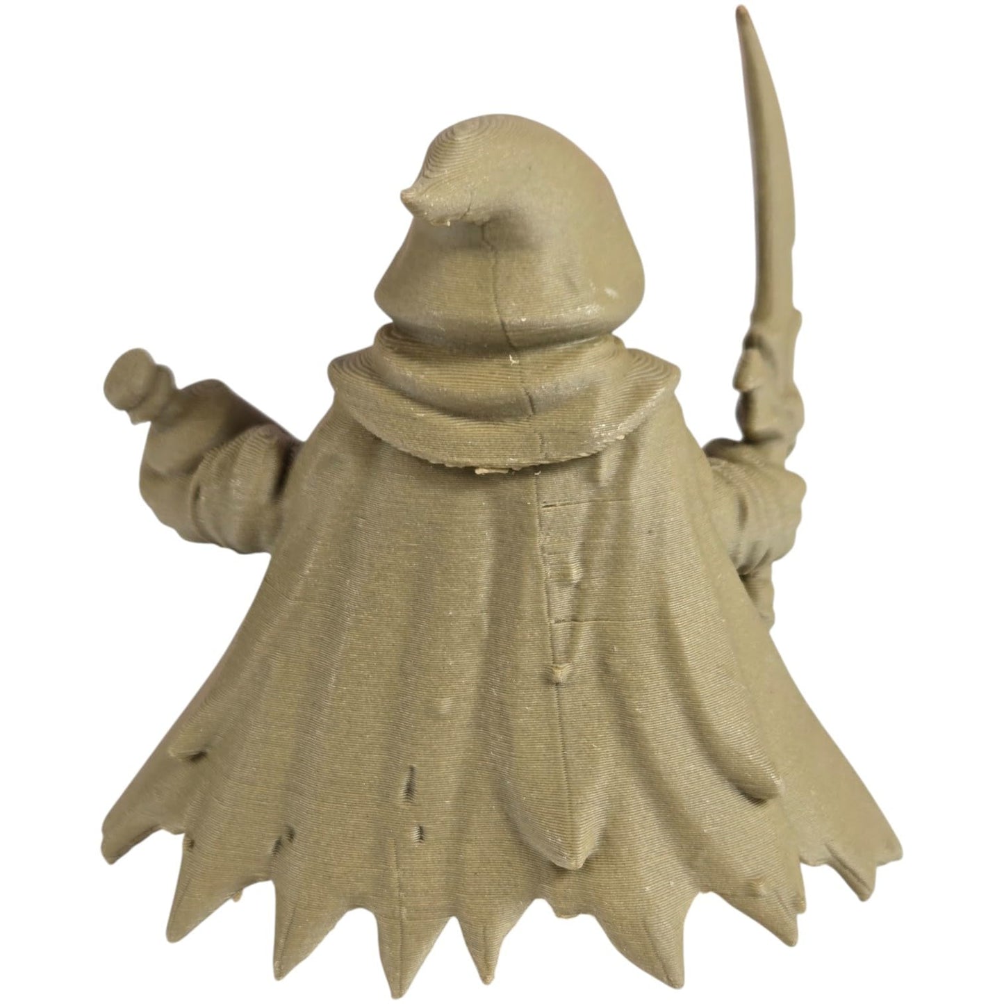 The Cursed Crow Owl Figurine – Dark Fantasy Owl Plague Doctor with Potion & Blade – Owls & Dragons Collection – Paintable Gothic Sculpture – 3D Printed in Canada