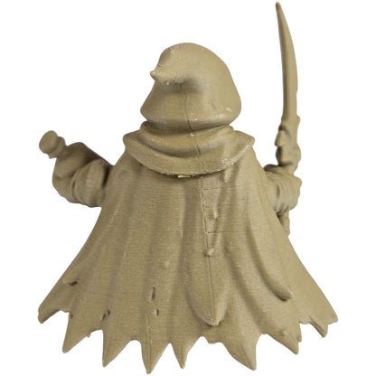 The Cursed Crow Owl Figurine – Dark Fantasy Owl Plague Doctor with Potion & Blade – Owls & Dragons Collection – Paintable Gothic Sculpture – 3D Printed in Canada